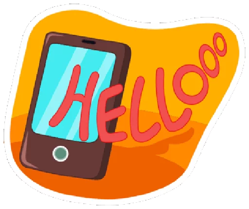 👋 Стикер «Greetings» для Telegram