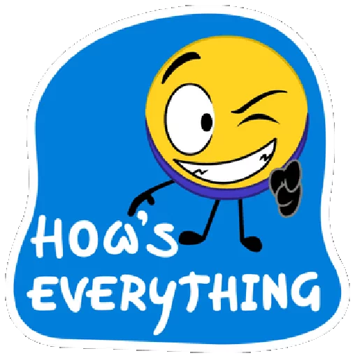 ❔ Стикер «Greetings» для Telegram
