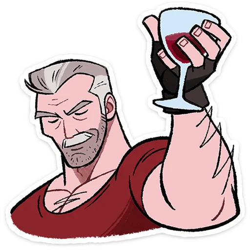 🥃 Стикер «Григорий» для Telegram