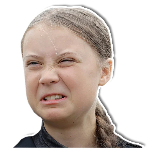 😖 Стикер «Greta» для Telegram