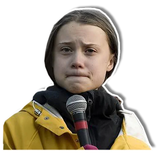 😐 Стикер «Greta» для Telegram