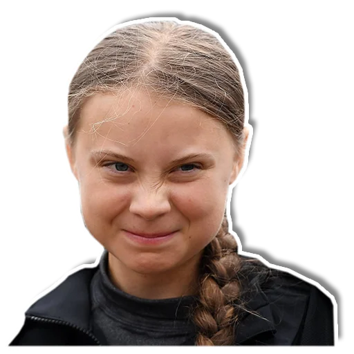 😬 Стикер «Greta» для Telegram