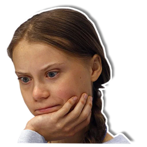 😱 Стикер «Greta» для Telegram