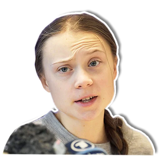 😔 Стикер «Greta» для Telegram