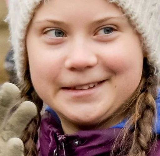 Стикерпак Greta Thunberg для Telegram