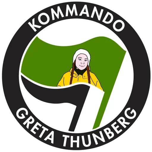 ❗ Стикер «Greta Thunberg» для Telegram