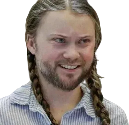 😖 Стикер «Greta Thunberg» для Telegram