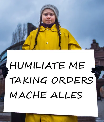 🙎 Стикер «Greta Thunberg» для Telegram