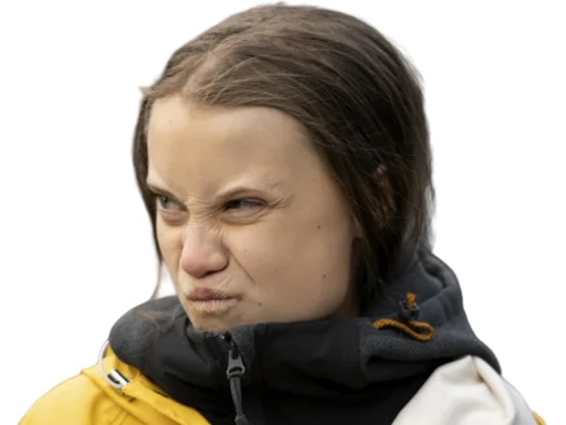 😖 Стикер «Greta Thunberg» для Telegram
