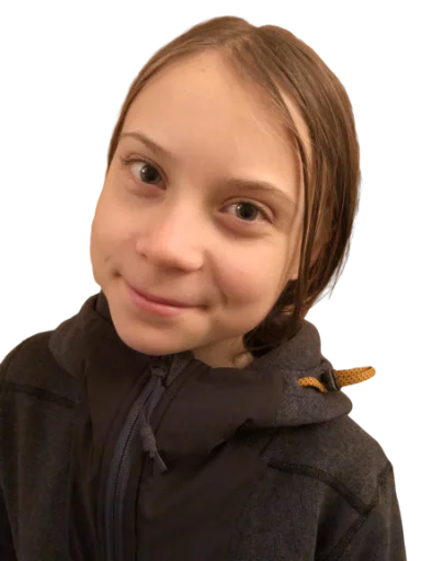 😊 Стикер «Greta Thunberg» для Telegram