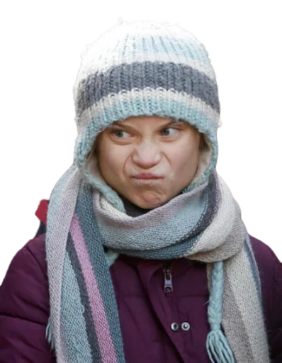 😖 Стикер «Greta Thunberg» для Telegram