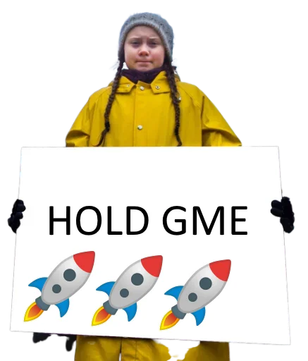 🚀 Стикер «Greta Thunberg» для Telegram