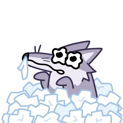 🥶 Эмодзи «Серый движ» для Telegram