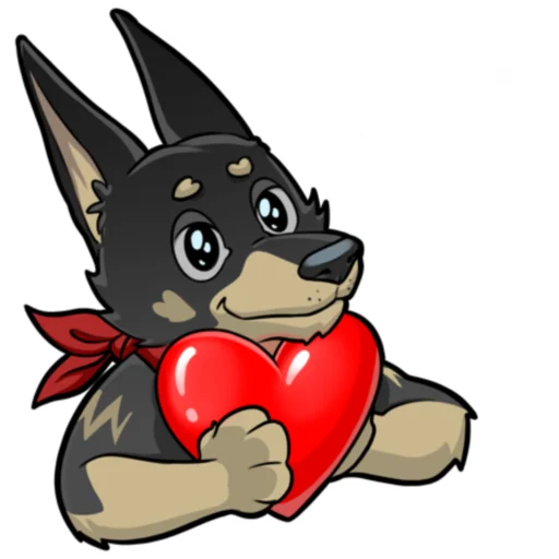 ❤️ Стикер «Грей» для Telegram