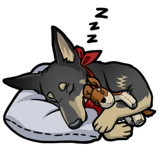 💤 Стикер «Грей» для Telegram