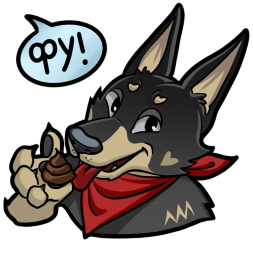 💩 Стикер «Грей» для Telegram
