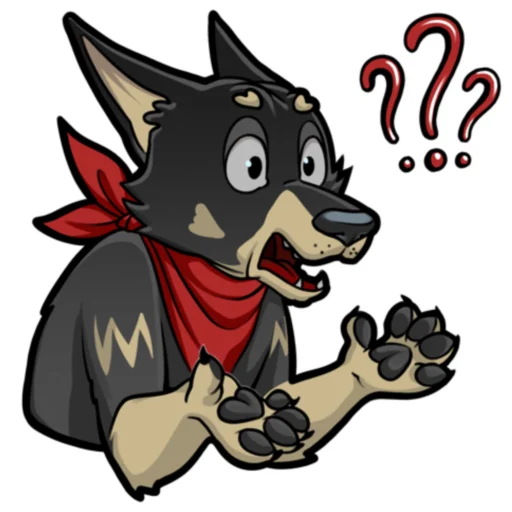 😧 Стикер «Грей» для Telegram