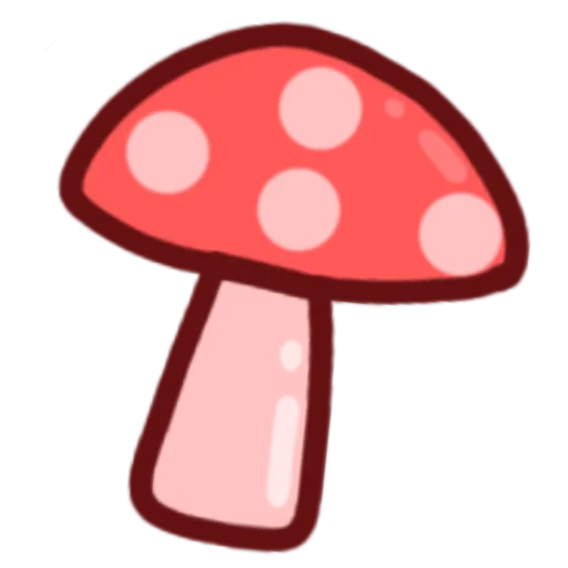 🍄 Стикер «Грибушик» для Telegram
