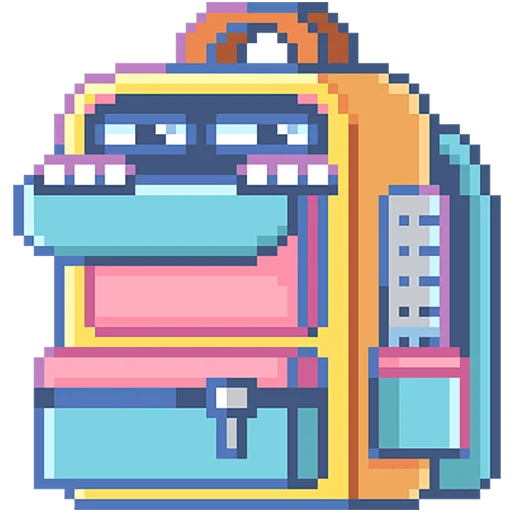 🎒 Стикер «Тетрадь в клеточку Без Текста» для Telegram