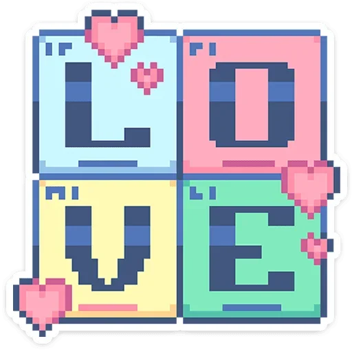 ❤️ Стикер «Тетрадь в клеточку» для Telegram