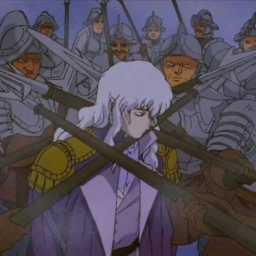 🤍 Стикер «Гриффит Берсерк / Berserk» для Telegram