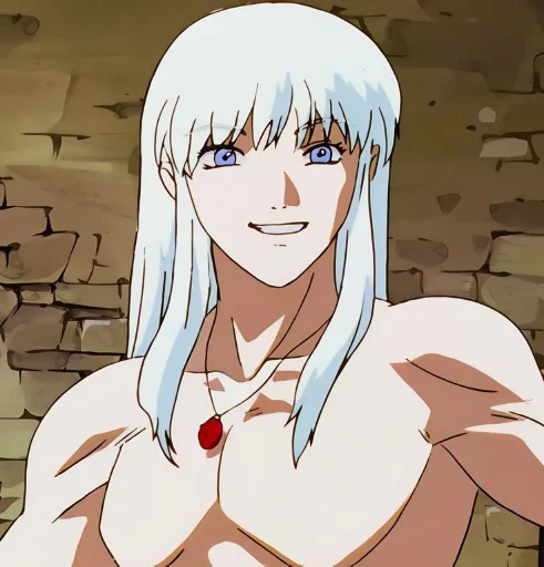 🤍 Стикер «Гриффит Берсерк / Berserk» для Telegram
