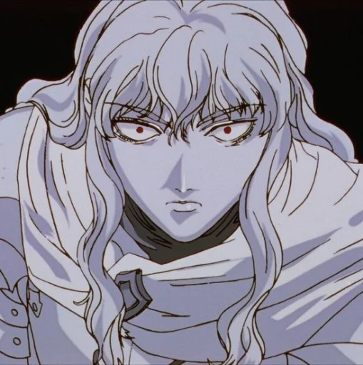 🤍 Стикер «Гриффит Берсерк / Berserk» для Telegram