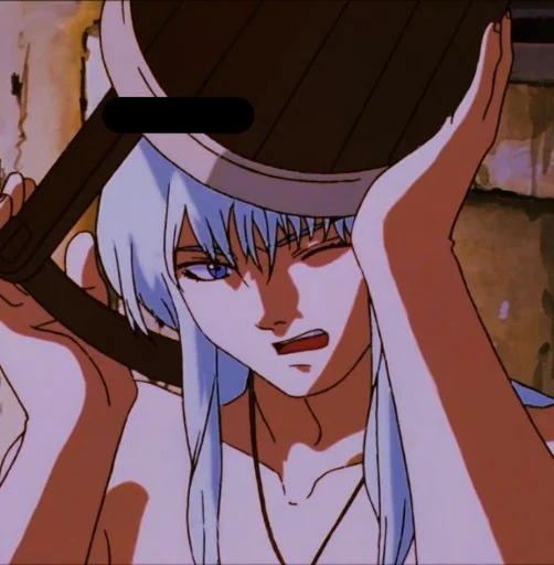 🤍 Стикер «Гриффит Берсерк / Berserk» для Telegram
