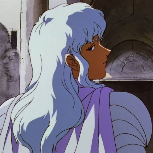 🤍 Стикер «Гриффит Берсерк / Berserk» для Telegram