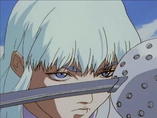 🤍 Стикер «Гриффит Берсерк / Berserk» для Telegram