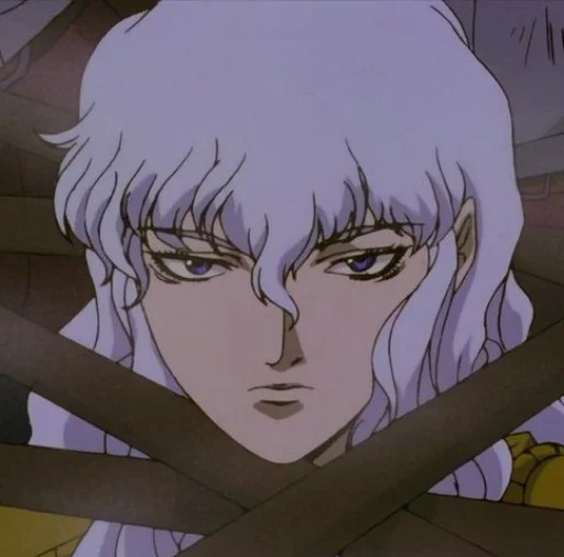 🤍 Стикер «Гриффит Берсерк / Berserk» для Telegram