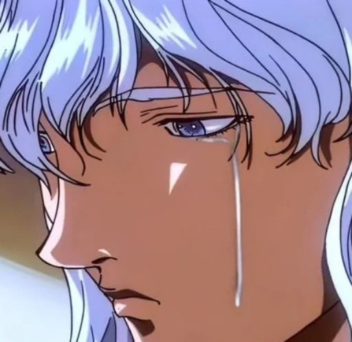 🤍 Стикер «Гриффит Берсерк / Berserk» для Telegram