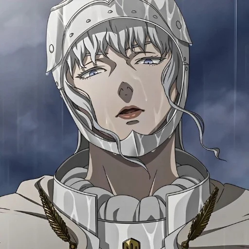 🤍 Стикер «Гриффит Берсерк / Berserk» для Telegram