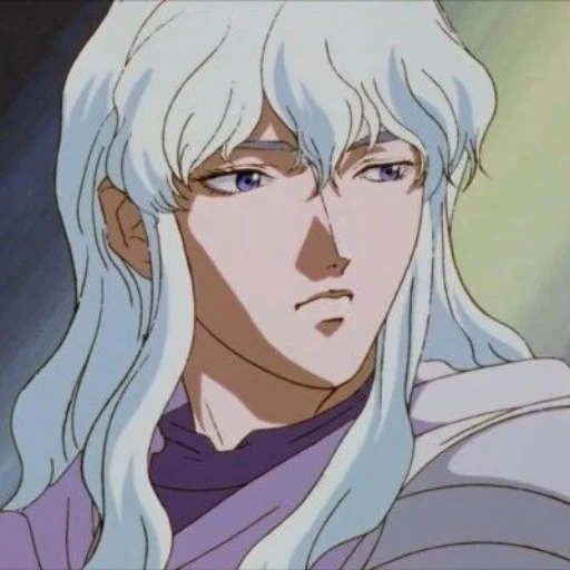 🤍 Стикер «Гриффит Берсерк / Berserk» для Telegram