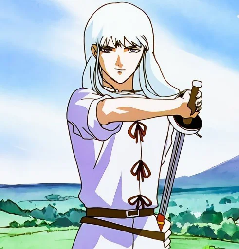 🤍 Стикер «Гриффит Берсерк / Berserk» для Telegram