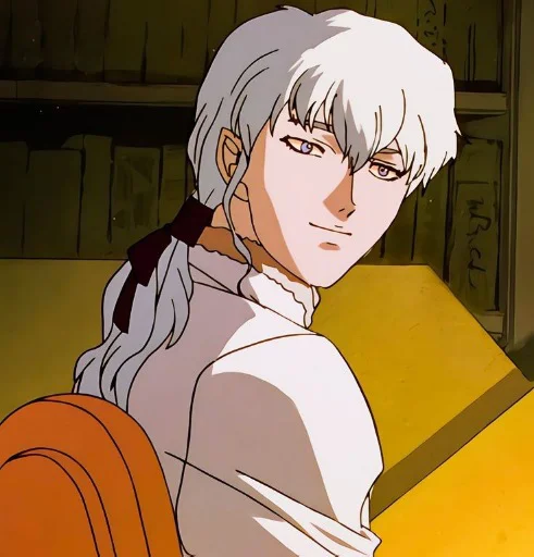 🤍 Стикер «Гриффит Берсерк / Berserk» для Telegram