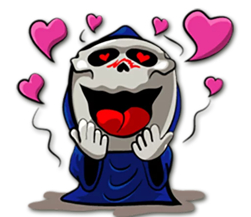 😍 Стикер «Grim Reaper» для Telegram