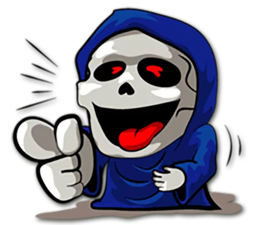😄 Стикер «Grim Reaper» для Telegram