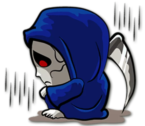 😞 Стикер «Grim Reaper» для Telegram