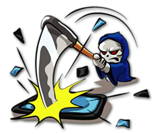 🔨 Стикер «Grim Reaper» для Telegram