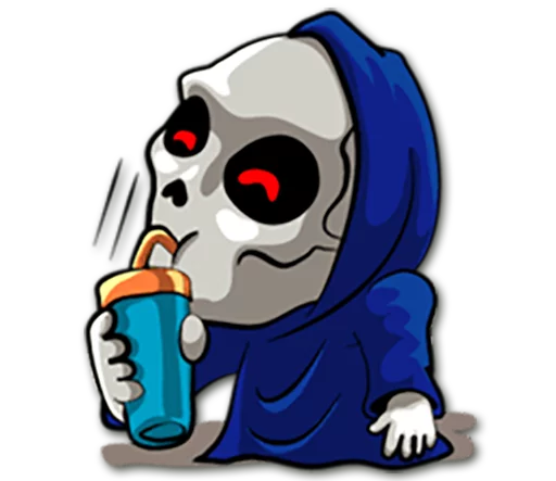 🍼 Стикер «Grim Reaper» для Telegram