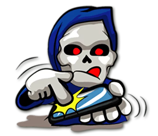 📲 Стикер «Grim Reaper» для Telegram