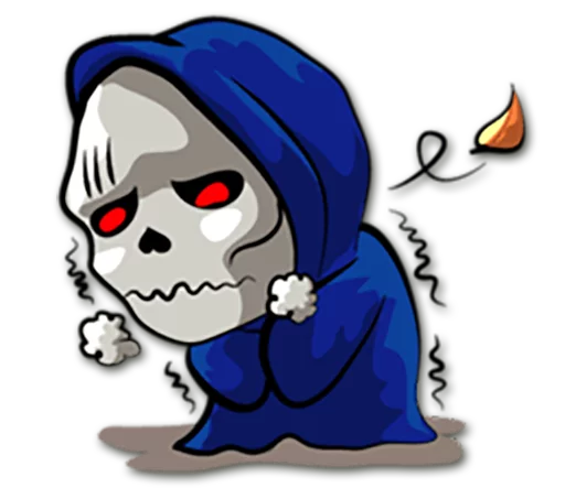 🍂 Стикер «Grim Reaper» для Telegram