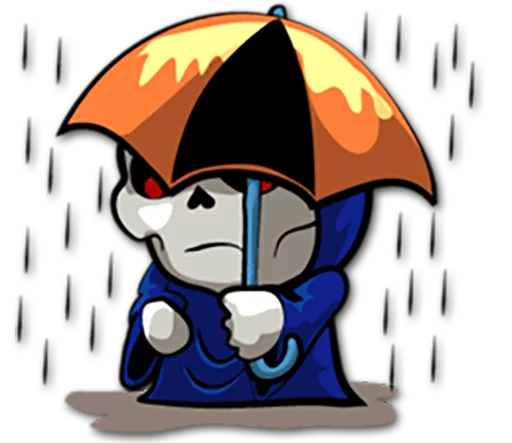 ☔ Стикер «Grim Reaper» для Telegram