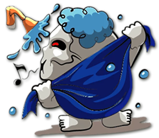 🚿 Стикер «Grim Reaper» для Telegram