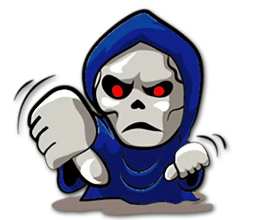 👎 Стикер «Grim Reaper» для Telegram
