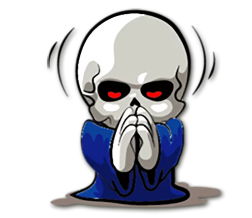 🙏 Стикер «Grim Reaper» для Telegram