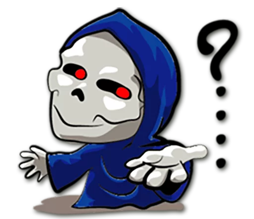 😐 Стикер «Grim Reaper» для Telegram