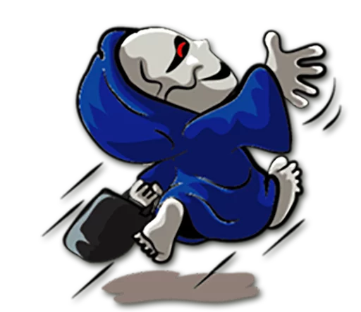 🏃 Стикер «Grim Reaper» для Telegram