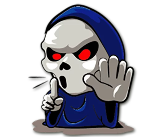 ✋ Стикер «Grim Reaper» для Telegram
